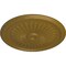 Ekena Millwork Juniper Ceiling Medallion (Fits Canopies up to 7"), Hand-Painted Gold, 36"OD x 1 1/2"P CM36JUGLS - alternate 3